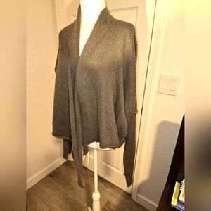 Gazebo European designer merino-angora assimetrical cardigan. Size 1 (S/M)